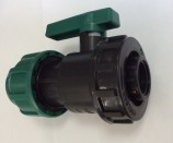 1034  Кран ПНД 32 -  3/4" разъёмный внутр. POELSAN - СпецНасос, г.Екатеринбург