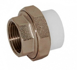 П/П Американка 20х 1/2"  ВР   EVER® plast БЕЛЫЙ - СпецНасос, г.Екатеринбург