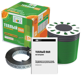Теплый пол  Green Box (кабель на катушке) GB- 200 - СпецНасос, г.Екатеринбург